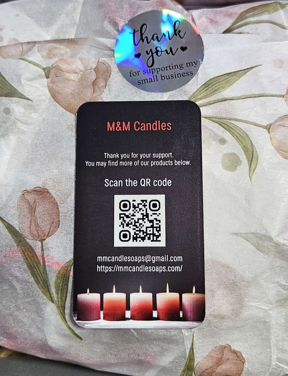 Scented Candle Gift Set-Sandalwood Rose fragrance-Wooden wick-1 lb