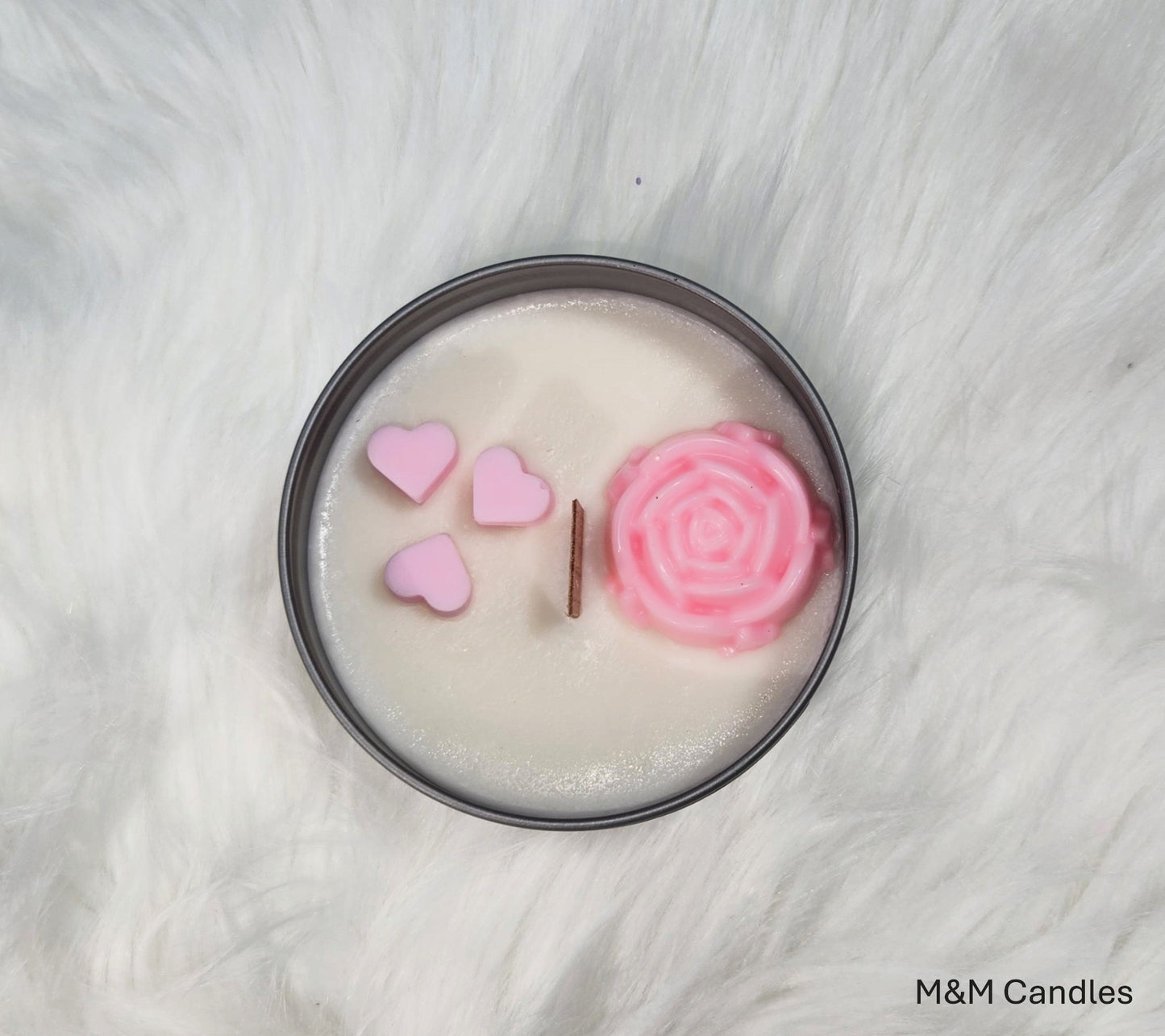 Scented Candle Gift Set-Sandalwood Rose fragrance-Wooden wick-1 lb
