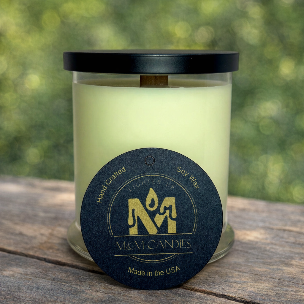 Cozy Home Aromatherapy Soy Wax Candle – Eucalyptus and Spearmint Scent