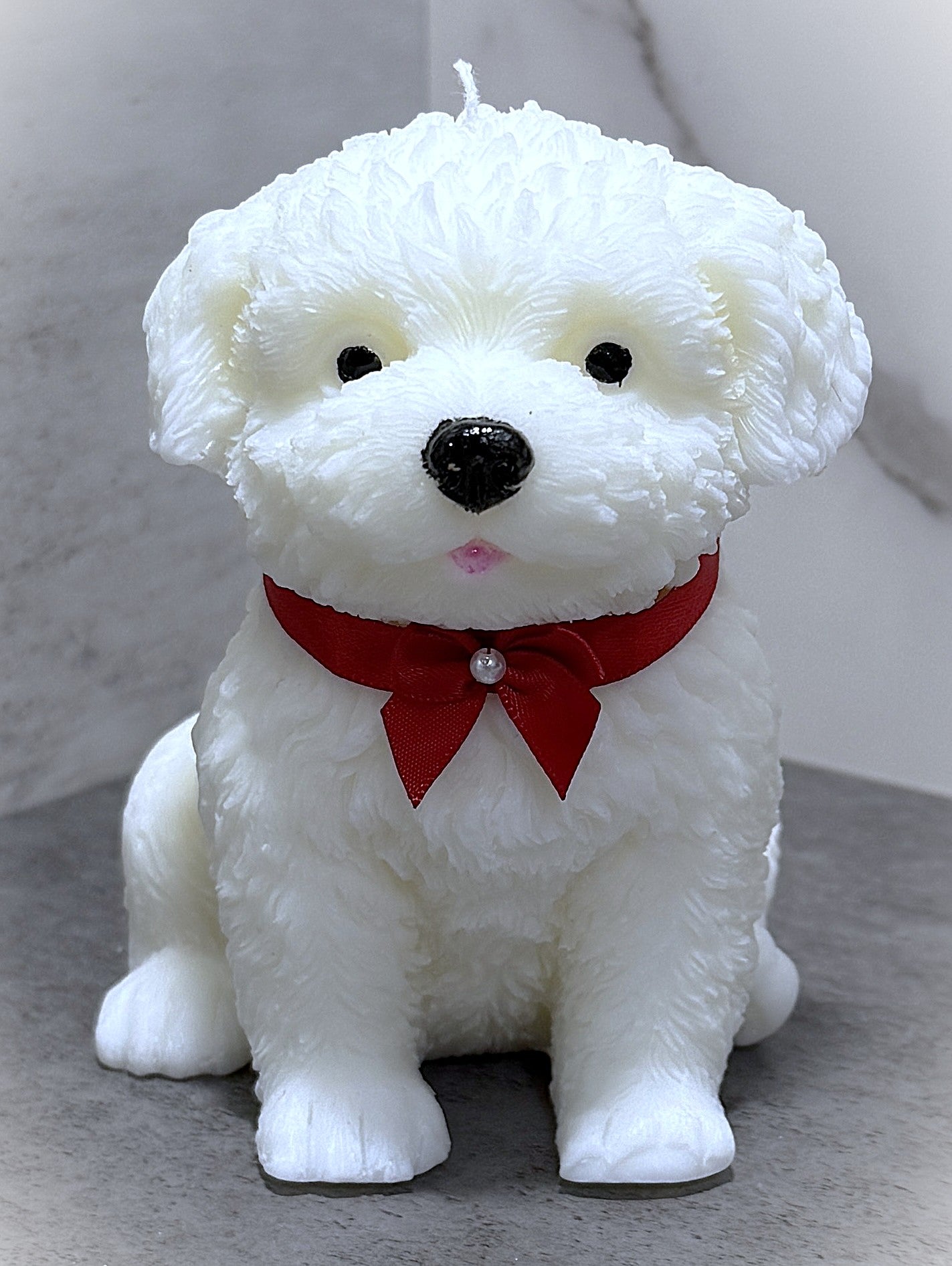 🐾 Puppy Candle – A Whimsical Companion in Wax. Choose color and scent.