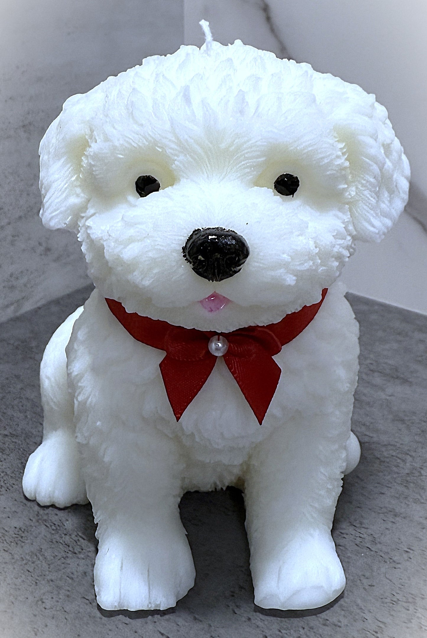 🐾 Puppy Candle – A Whimsical Companion in Wax. Choose color and scent.
