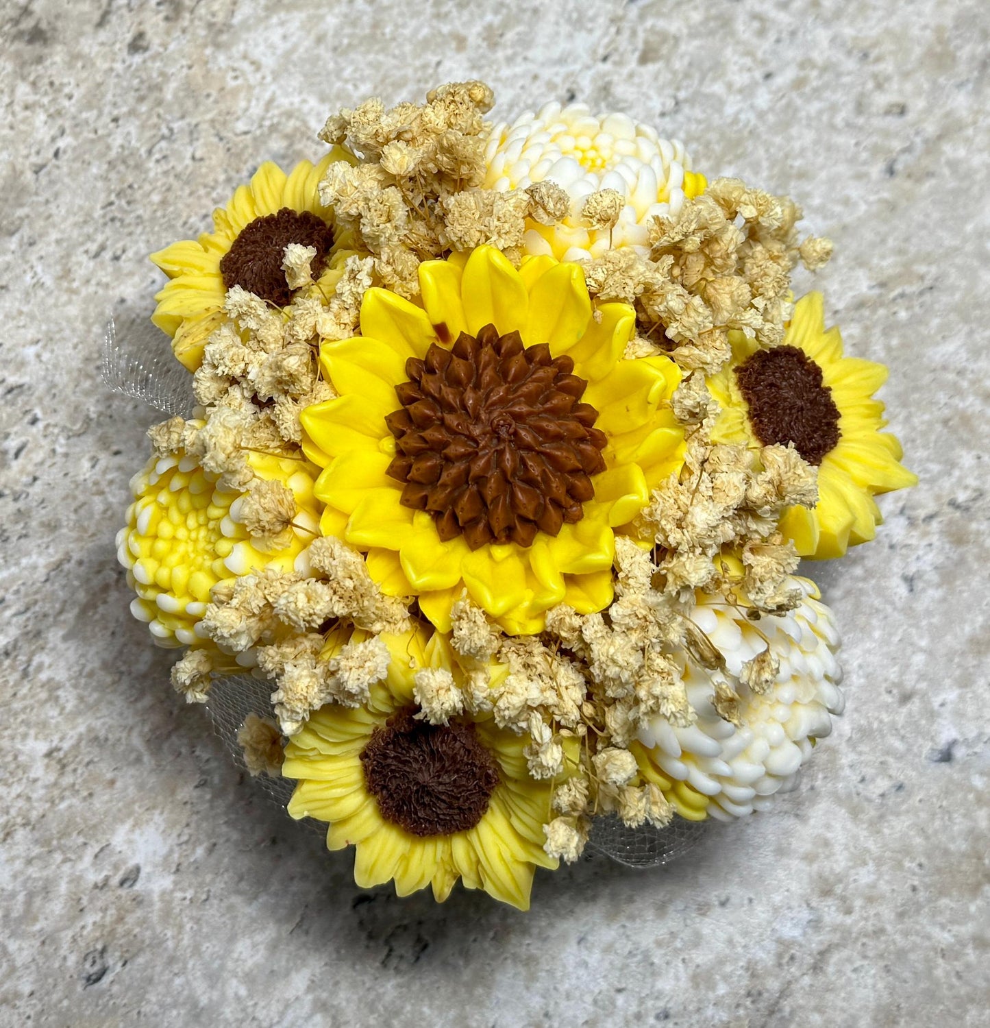 Floral Candle Bouquet